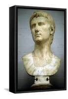 Augustus Caesar - Gaius Julius Caesar Octavianus (63 BC-14 A), First Roman Emperor-null-Framed Stretched Canvas