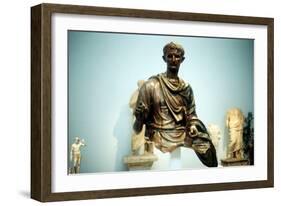 Augustus Caesar - Gaius Julius Caesar Octavianus (63 BC-14 A), First Roman Emperor-null-Framed Giclee Print