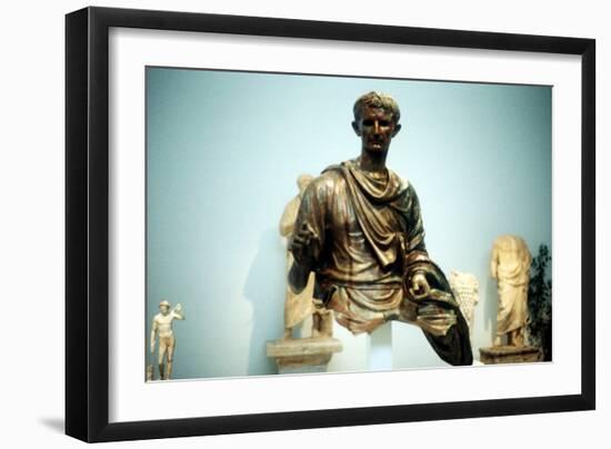 Augustus Caesar - Gaius Julius Caesar Octavianus (63 BC-14 A), First Roman Emperor-null-Framed Giclee Print