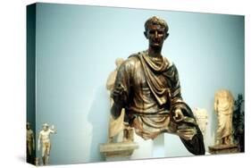 Augustus Caesar - Gaius Julius Caesar Octavianus (63 BC-14 A), First Roman Emperor-null-Stretched Canvas