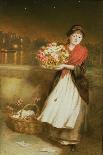 A London Flower Girl, 1877-Augustus Edward Mulready-Giclee Print