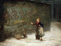 A Christmas Party, Out in the Cold-Augustus Edward Mulready-Giclee Print