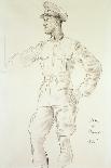 Portrait of Aircraftman T.E. Shaw, 1935-Augustus Edwin John-Framed Giclee Print