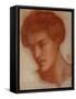Augustus Howell, 1867 (Red Chalk on Paper)-Dante Gabriel Rossetti-Framed Stretched Canvas
