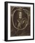 Augustus II (1670-1733) King of Poland, 1709 (Engraving)-Pieter Schenk-Framed Giclee Print