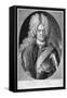 Augustus II (1670-1733) King of Poland, 1710 (Engraving)-Pieter Schenk-Framed Stretched Canvas