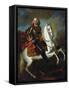 Augustus II the Strong-Louis de Silvestre-Framed Stretched Canvas