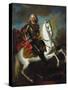 Augustus II the Strong-Louis de Silvestre-Stretched Canvas