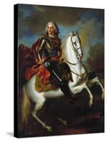 Augustus II the Strong-Louis de Silvestre-Stretched Canvas