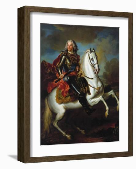 Augustus II the Strong-Louis de Silvestre-Framed Giclee Print