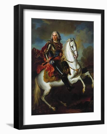 Augustus II the Strong-Louis de Silvestre-Framed Giclee Print