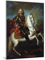 Augustus II the Strong-Louis de Silvestre-Mounted Giclee Print