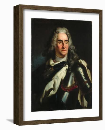 Augustus II the Strong-Louis de Silvestre-Framed Giclee Print