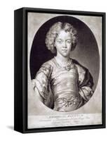 Augustus III (1696-1763) King of Poland as a Child (Engraving)-Pieter Schenk-Framed Stretched Canvas