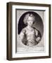 Augustus III (1696-1763) King of Poland as a Child (Engraving)-Pieter Schenk-Framed Giclee Print