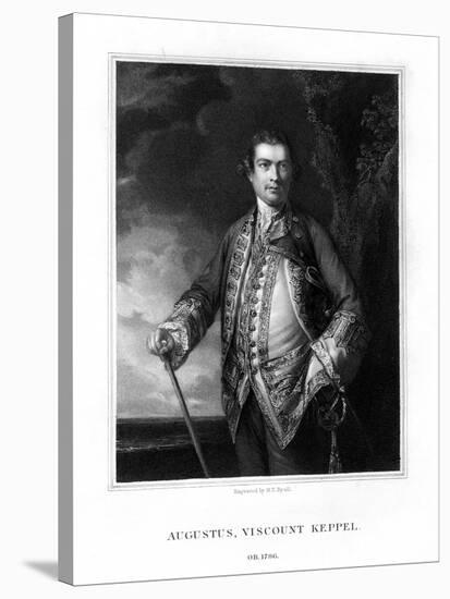 Augustus Keppel, 1st Viscount Keppel, British Admiral-Henry Thomas Ryall-Stretched Canvas