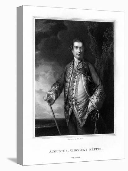 Augustus Keppel, 1st Viscount Keppel, British Admiral-Henry Thomas Ryall-Stretched Canvas