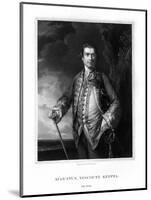 Augustus Keppel, 1st Viscount Keppel, British Admiral-Henry Thomas Ryall-Mounted Giclee Print