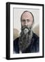 Augustus Le Plongeon (1825-1908) British-American Antiquarian. Portrait. Colored-null-Framed Giclee Print