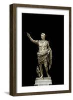 Augustus of Prima Porta, Statue of Augustus Caesar-null-Framed Photographic Print