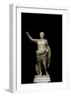 Augustus of Prima Porta, Statue of Augustus Caesar-null-Framed Photographic Print