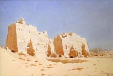 Karnak, 1897-1930-Augustus Osborne Lamplough-Stretched Canvas