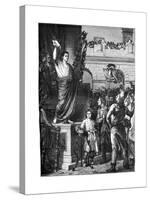 Augustus Presents the Constitution, Lyon, France, 10 BC-Emile Thomas-Stretched Canvas