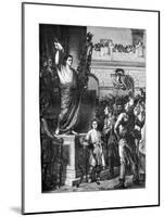 Augustus Presents the Constitution, Lyon, France, 10 BC-Emile Thomas-Mounted Giclee Print