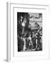 Augustus Presents the Constitution, Lyon, France, 10 BC-Emile Thomas-Framed Giclee Print