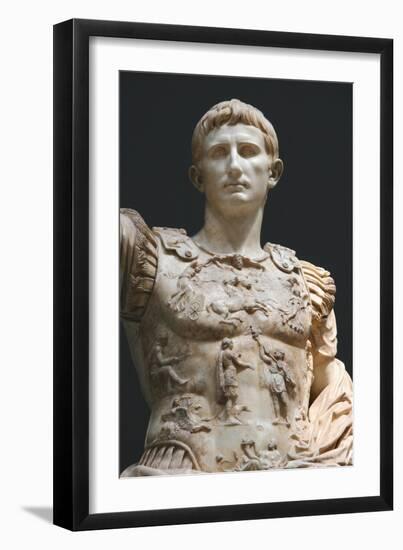 Augustus Prima Porta. Vatican Museums-null-Framed Giclee Print