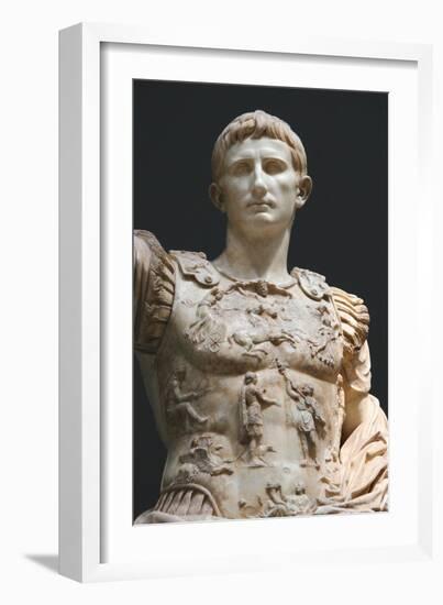 Augustus Prima Porta. Vatican Museums-null-Framed Giclee Print