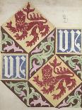 Floor Design For the Houses of Parliament-Augustus Welby Northmore Pugin-Framed Giclee Print