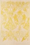 "Fleur-De-Lis," Reproduction Wallpaper Designed by S. Scott and Produced by Cole and Sons-August Welby North Pugin-Giclee Print