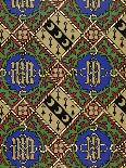 Diamond Print Ecclesiastical Wallpaper Design-Augustus Welby Pugin-Stretched Canvas