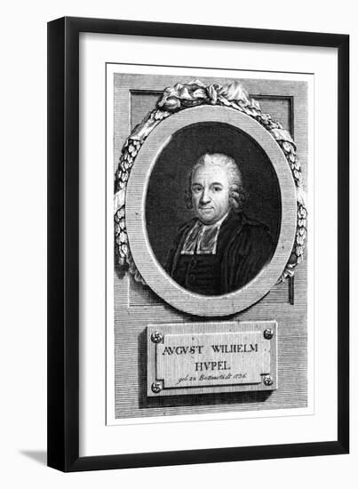 Augustus Wil. Hupel-null-Framed Art Print
