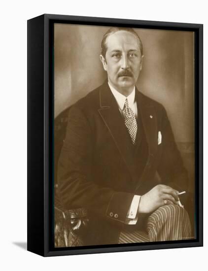 Augustus Wilhelm of Prussia Fourth of the Six Sons of Kaiser Wilhelm II of Germany-null-Framed Stretched Canvas