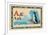 Auk-null-Framed Art Print