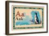 Auk-null-Framed Art Print