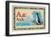 Auk-null-Framed Art Print