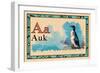 Auk-null-Framed Art Print