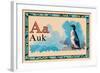 Auk-null-Framed Art Print