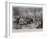 Auld Lang Syne, the Send-Off Dinner to the Hac Battery of the City of London Imperial Volunteers-Frederic De Haenen-Framed Giclee Print