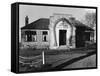 Auld Smiddy Road House-null-Framed Stretched Canvas