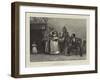 Aunt Chloe's Visit-Alfred Edward Emslie-Framed Giclee Print