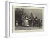 Aunt Chloe's Visit-Alfred Edward Emslie-Framed Giclee Print