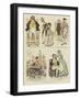 Aunt Keziah's Elopement-Hugh Thomson-Framed Giclee Print