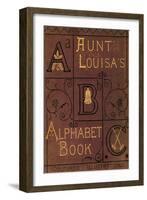 Aunt Louisa's Alphabet Book-Edmund Evans-Framed Art Print