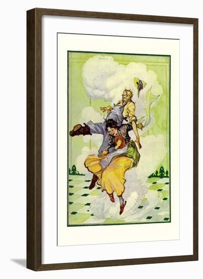 Auntie Em and Uncle Henry-John R. Neill-Framed Art Print