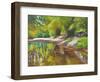 Auntie Janet's Kindness  2017  (oil on linen)-Colin Bootman-Framed Giclee Print