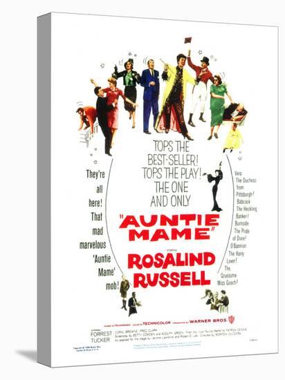 Auntie Mame, 1958-null-Stretched Canvas